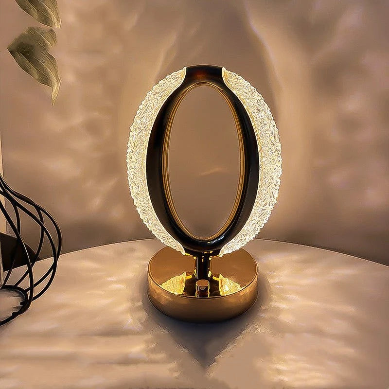 Crystal Lamp Home Decor